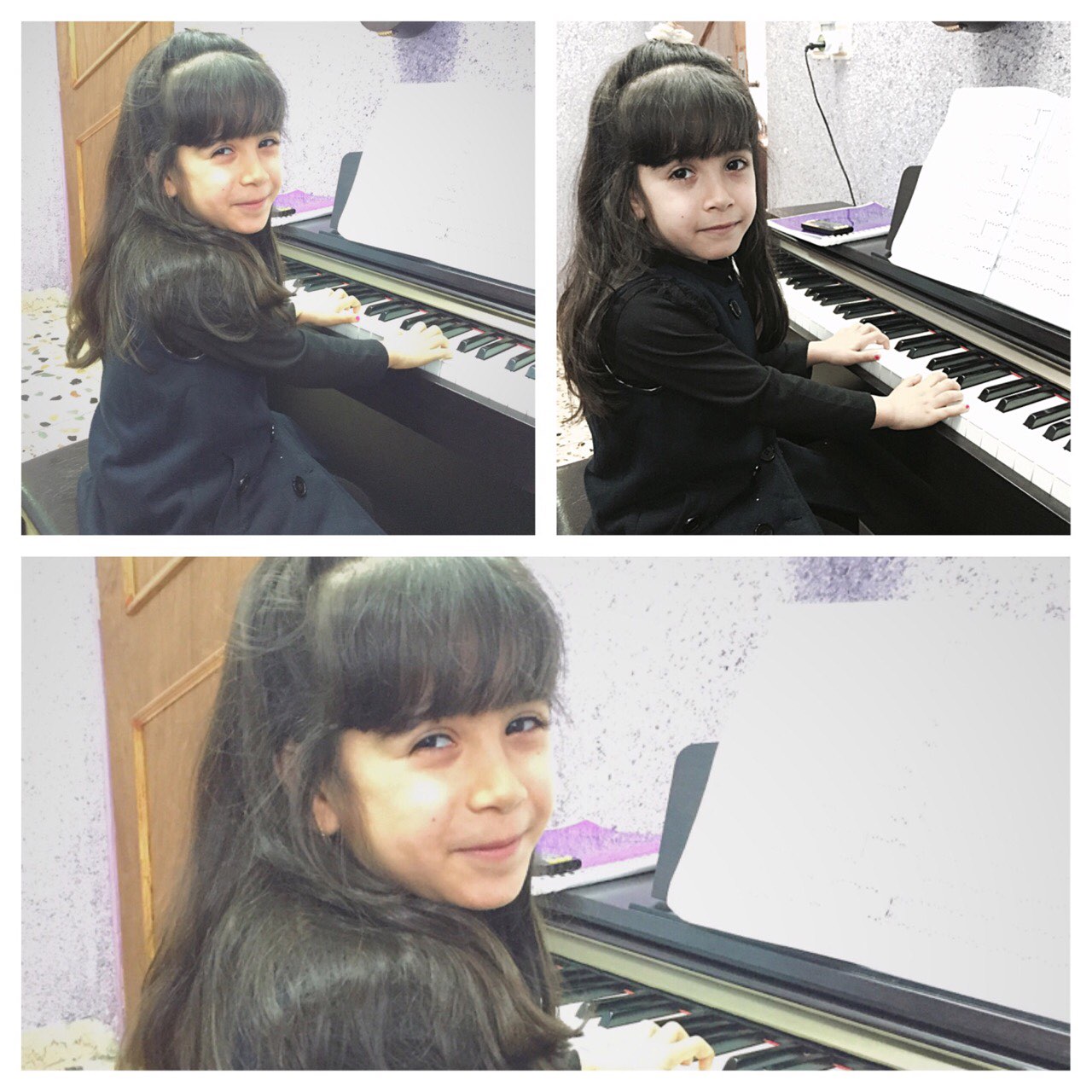 دیبا جمشیدی راد هنرجو برتر پیانو ترم زمستان